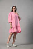 womens vacation dresses, Dress for women near me, isara, Casual wear dress for women gurgaon, summer midi dress,pink sundress
