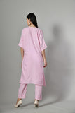 Women's cotton kurta pant set – minimalist striped coord outfit ideal for casual days, office wear, or festive gatherings.