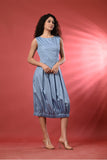 Trendy Sky-Blue Sleeveless Dress for Women – Shop Summer Dresses Online
