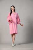 Elegant pink dress for women, perfect for formal occasions. This stylish dress for women features a sophisticated design