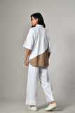 Casual cotton shirt pant combo – minimalist Indian coord set for office wear and daily styling. two piece outfits, 