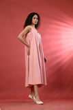 Flattering V-Neck Midi Dress – Cute Summer Dress for Women