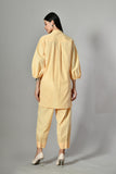 Plus size co ord set – breathable trouser coord outfit for women, ideal for warm-weather style and all-day comfort. 